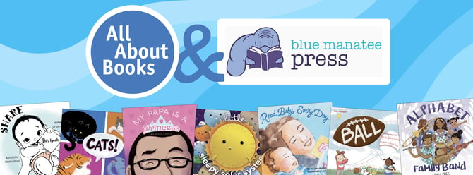 Blue Manatee Press and All About Books Join Forces!