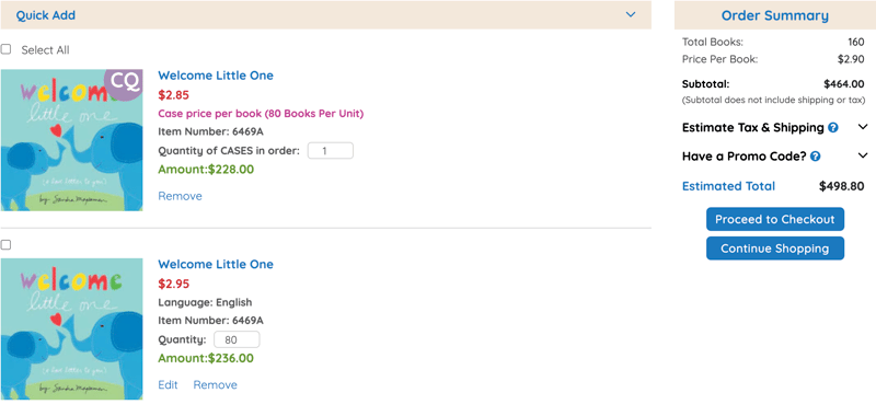 Cart with Both