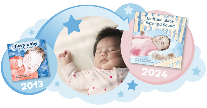 Two Books, One Mission — Safe Sleep for Babies!