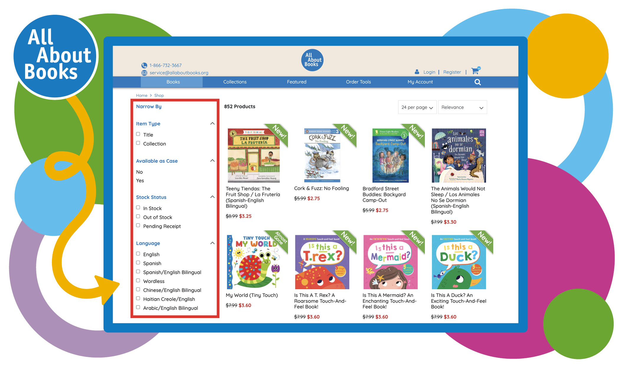 Effortless Book Buying: Mastering Our Faceted Search Tools