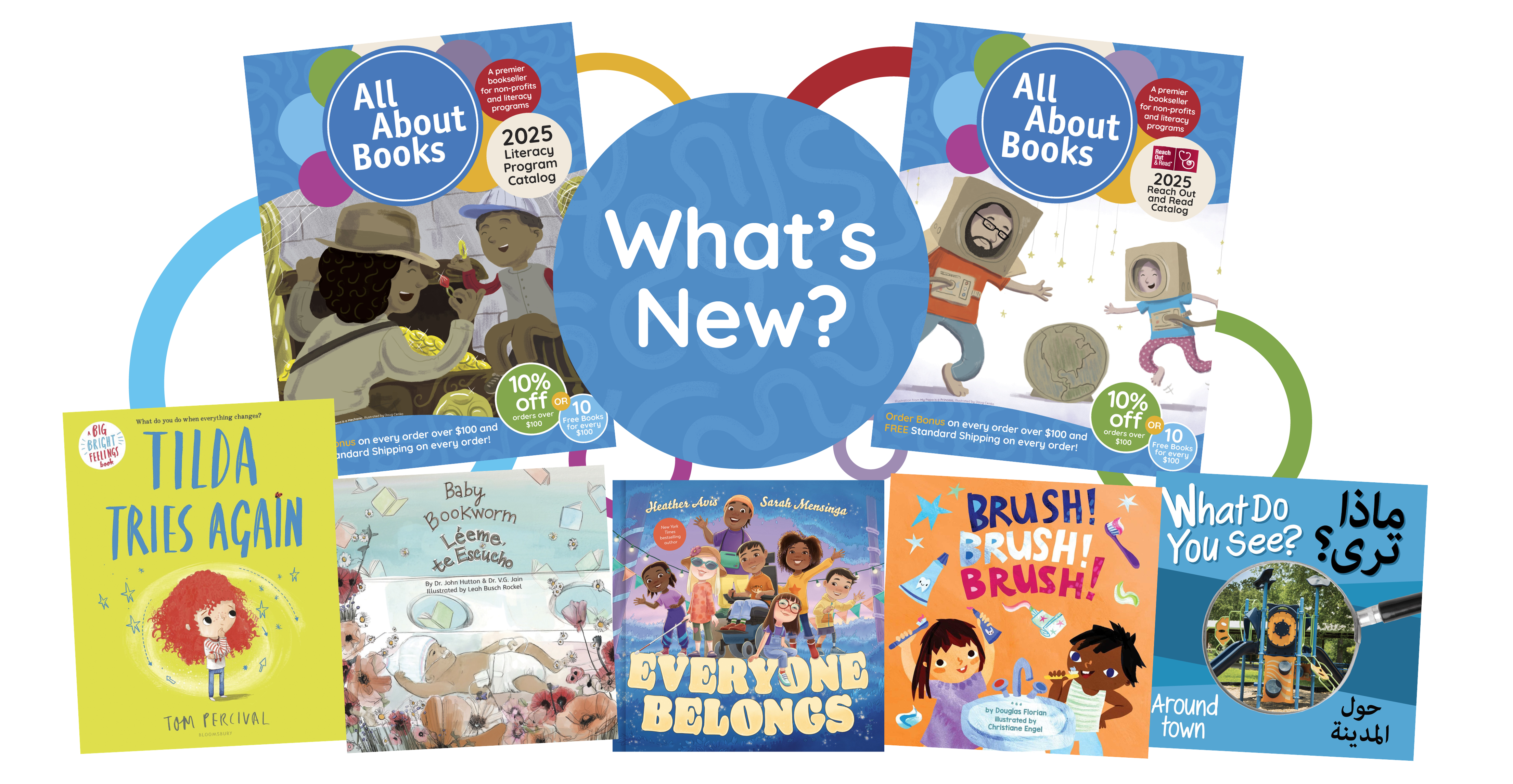 What's New at All About Books?